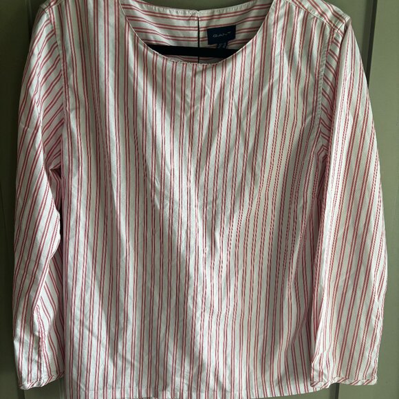 GANT Red and White Size 10 US Women's Blouse - Picture 2 of 5